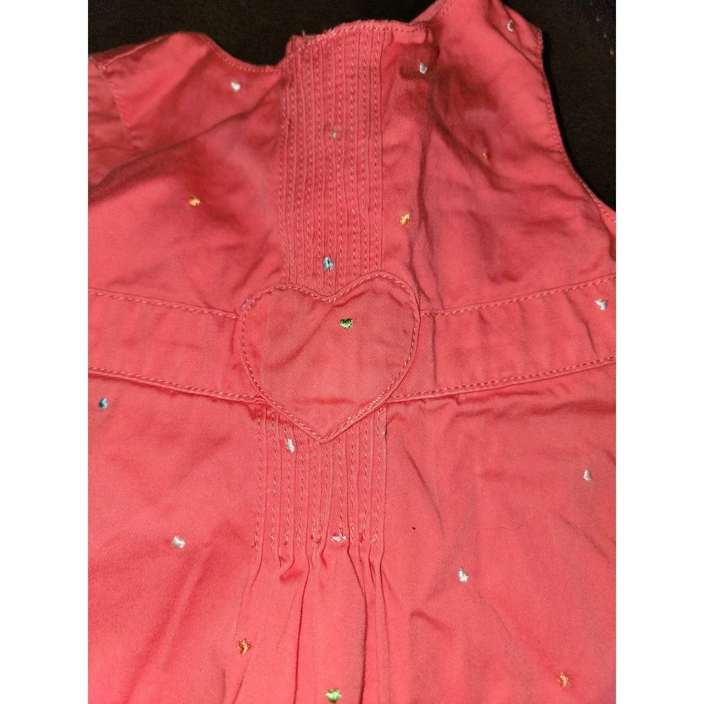 Gymboree vintage heart valentine's day dress‎ size 3 6 months